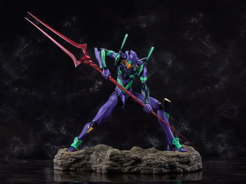 Rebuild of Evangelion Shin Japan Heroes Universe EVA Unit-01 Statue by Good Smile Company