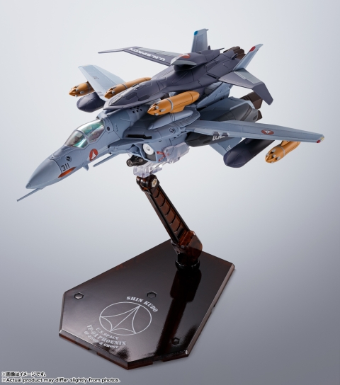 Hi-Metal R VF-0A Phoenix (Shin Kudo Use) + QF-2200 D-B Ghost “Macross Zero” By Bandai