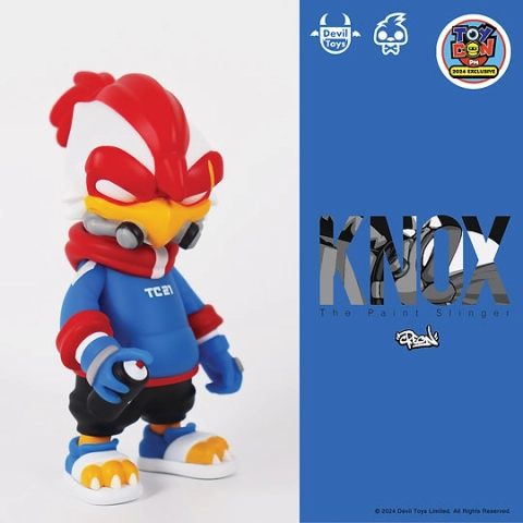 Knox The Paint Slinger (Philippine Colorway) Action Figure