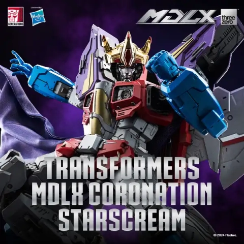 Transformers MDLX Coronation Starscream by ThreeZero