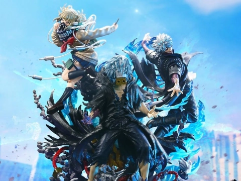 My Hero Academia Ultimate Premium Masterline Tomura Shigaraki, Dabi and Himiko Toga (With Bonus)