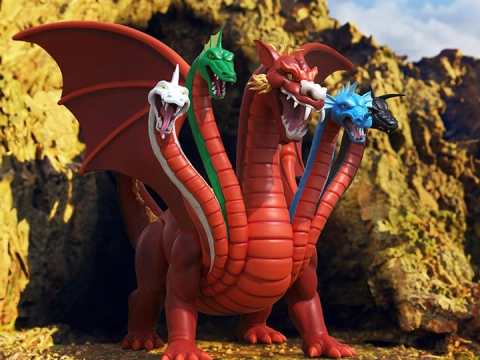 Dungeons & Dragons ULTIMATES! Tiamat by Super7