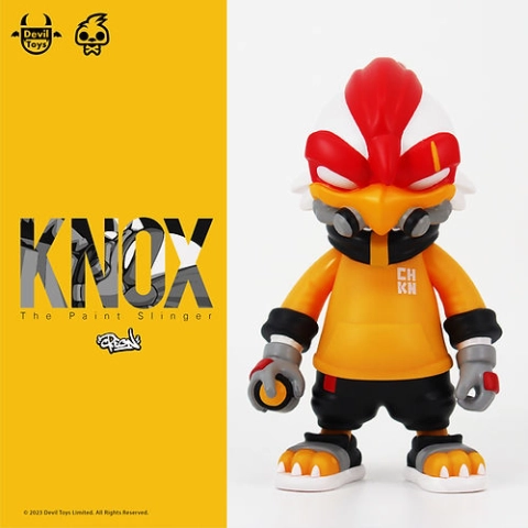 Knox The Paint Slinger Action Figure