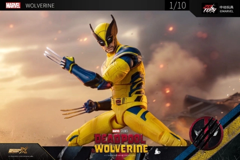 Deadpool & Wolverine Wolverine 1/10 Scale Action Figure by ZD Toys
