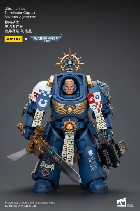 JT9916 Ultramarines Terminator Captain Severus Agemman by JOYTOY