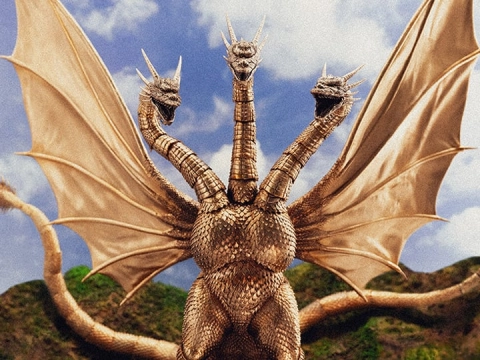 Godzilla vs. King Ghidorah (1991) King Ghidorah Action Figure by Hiya Toys
