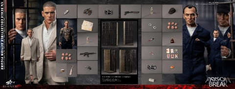 FBZ024 Prison Break Michael & T-Bag Double set 1/6 scale action figure