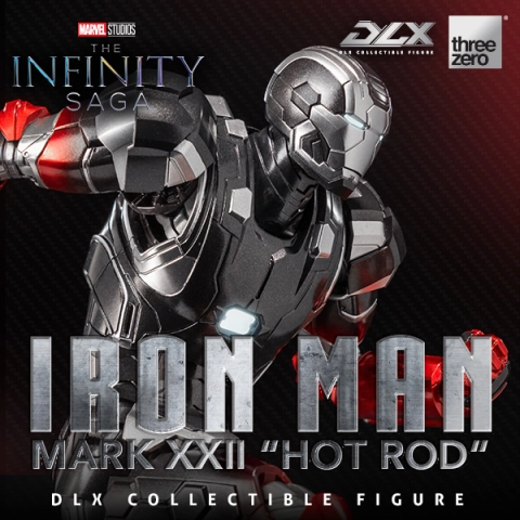 Avengers: The Infinity Saga DLX Iron Man Mark 22 "Hot Rod" 1/12 Scale Action Figure