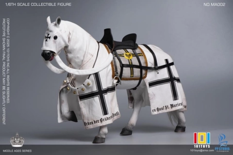 MA002 Middle Age Series Medieval Teutonic Warhorse 1/6 Scale Figure