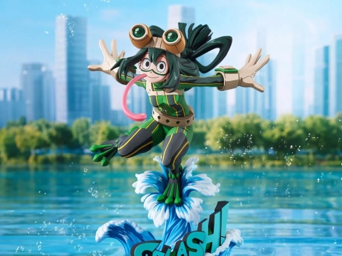 My Hero Academia Tsuyu Asui (Hero Suit 2D Ver.) 1/8 Scale Figure