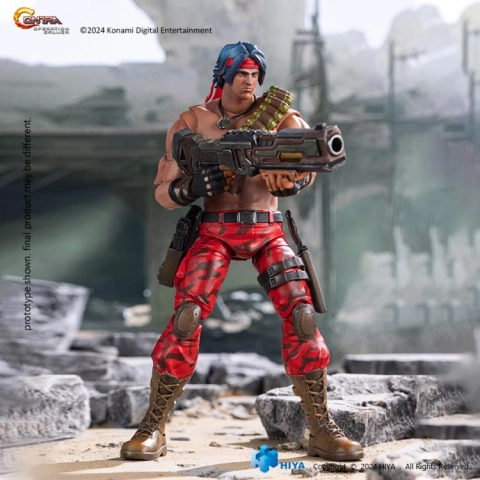 Contra: Operation Galuga Lance Bean 1/12 Scale Action Figure by Hiya Toys