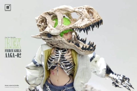 Entei Ryu Fierce Girls AAGA-02 Rex 1/6 Scale Action Figure