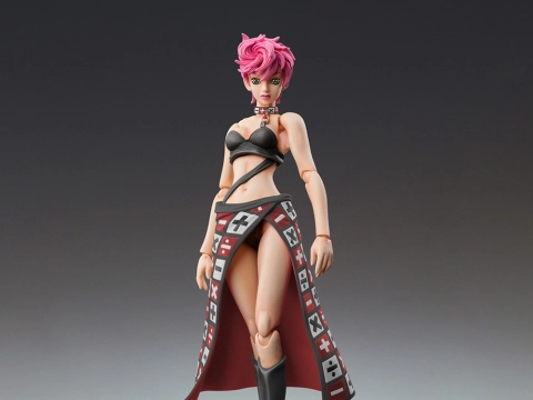 JoJo's Bizarre Adventure: Golden Wind Super Action Statue Trish Una (Black Ver.) Action Figure