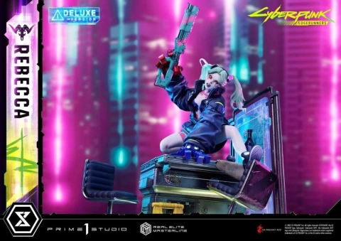 Cyberpunk: Edgerunners Real Elite Masterline Rebecca (Deluxe Ver.) 1/4 Scale Statue