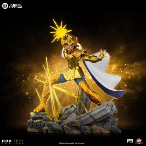 Saint Seiya Leo Aiolia 1/10 Art Scale Limited Edition Statue by Iron Studios