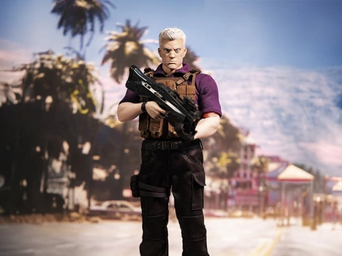 Ghost in the Shell: SAC_2045 Batou 1/6 Scale Action Figure by Damtoys