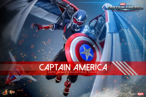 Captain America: Brave New World MMS779 Captain America 1/6th Scale Collectible Figure
