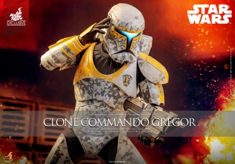 Star Wars: The Clone Wars TMS155 Clone Commando Gregor 1/6th scale Collectible (Exclusive)