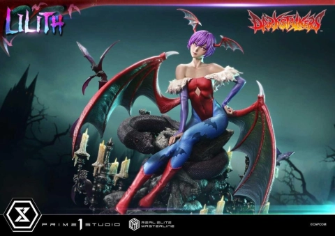 Darkstalkers Real Elite Masterline Lilith 1/4 Scale Statue
