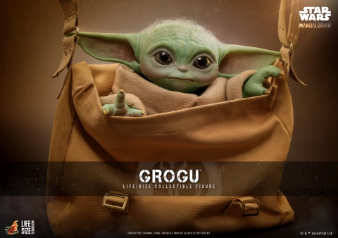 Star Wars: The Mandalorian Grogu Life-Size Collectible Figure