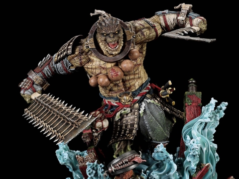 DC Premium Collectibles Samurai Series Killer Croc 1/4 Scale Limited Edition Statue By XM Studio