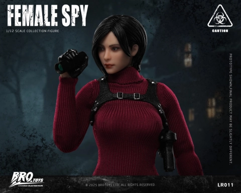 LR011 Female Spy 1/12 Scale Figure