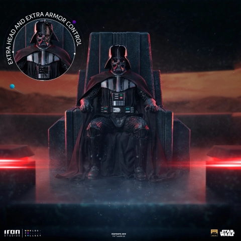 Star Wars: Obi-Wan Kenobi Darth Vader on Throne 1/10 Art Scale Limited Edition Statue
