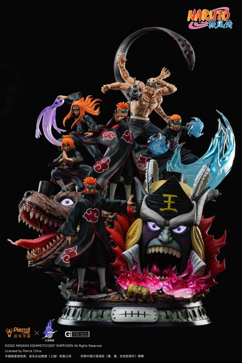Six Paths Of Pain 1/6 Licensed Collectibles Statue | Naruto Shippuden By Pickstar Studio