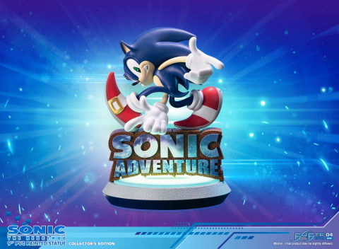 Sonic Adventure - Sonic the Hedgehog PVC Collector’s Edition By First 4 Figure