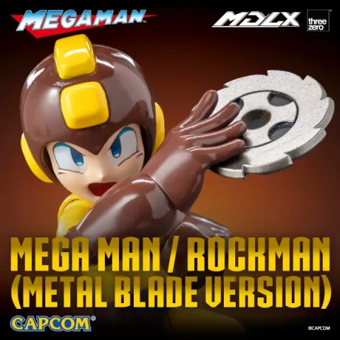 MDLX Mega Man / Rockman (Metal Blade Version) by ThreeZero