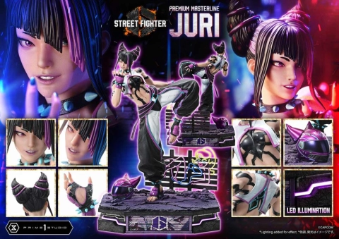 Street Fighter 6 Premium Masterline Juri 1/4 Scale Statue by Prime 1 Studio