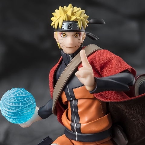 Naruto: Shippuden S.H.Figuarts Naruto Uzumaki (Sage Mode Savior of Konoha) by Bandai