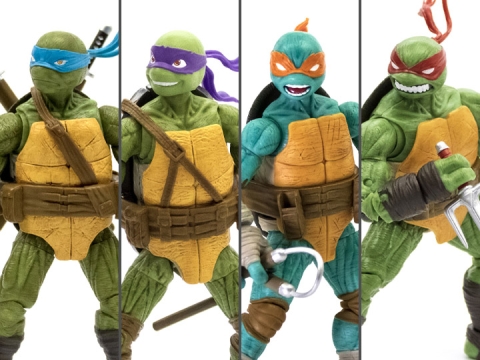 TMNT BST AXN SDCC 2023 PX Previews Exclusive Figure Set By The Loyal Subjects