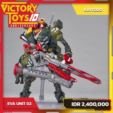 EVANGELION REVOLTECH EV-021 NEW EVA Unit-02 (3.0-1.0) By Kaiyodo
