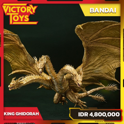 SHM GODZILLA KING GHIDORH 2019 (Special Color Version) By Bandai