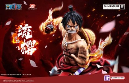 Monkey D. Luffy (Sakura Version) 1/4 Scale Statue Toei Animation