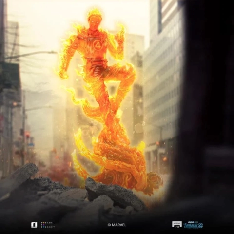 The Fantastic Four: First Steps The Human Torch 1/10 Art Scale Statue