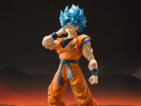 Dragon Ball Super: Broly S.H.Figuarts Super Saiyan God Super Saiyan Goku by Bandai