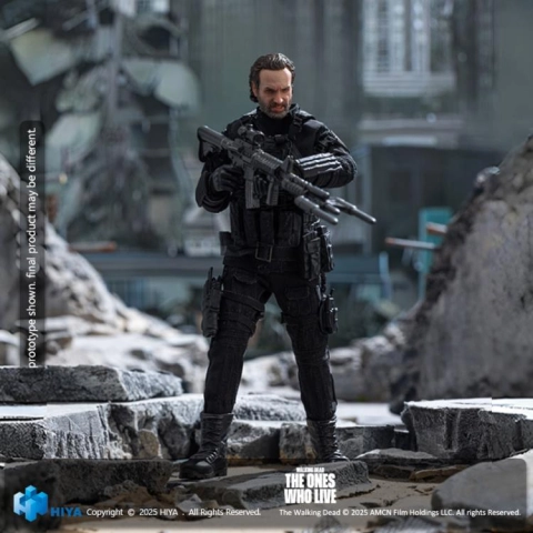 The Walking Dead: The Ones Who Lived Exquisite Super Series Rick Grimes 1/12 Scale Action Figure