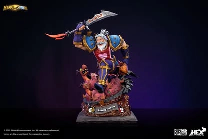 Hearthstone Leeroy Jenkins 1/10 Scale Limited Edition Statue by HEX Collectibles
