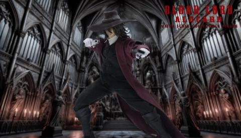JM007 Blood Lord Alucard 1/12 Scale Figure by Joy Man Toys