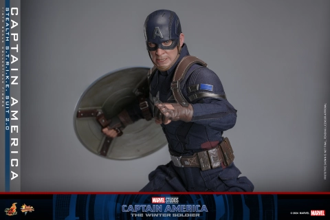 The Winter Soldier MMS783 Captain America (Stealth S.T.R.I.K.E. Suit 2.0) 1/6th by Hot Toys