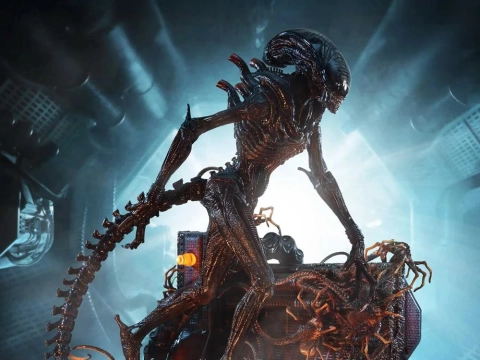 Alien: Romulus Museum Masterline XL Scorched Xenomorph (Deluxe Ver.) 1/3 Scale Statue
