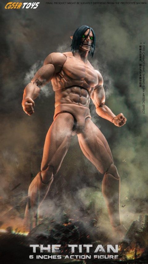 The Titan Eren Figure 1/12 By Coser Toys