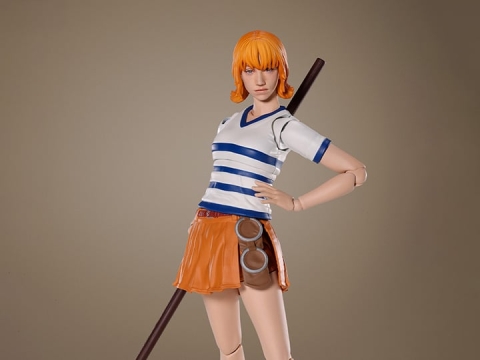 One Piece (A Netflix Series) S.H.Figuarts Nami by Bandai
