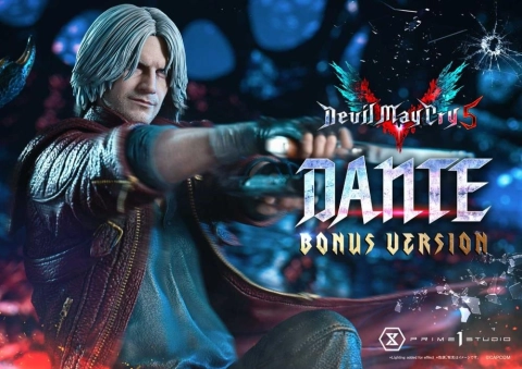 Devil May Cry 5 Concept Masterline Dante 1/6 Scale Statue (Bonus Ver.)