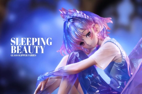 Sleeping Beauty Glass Slipper Fairy (Purple Realm)
