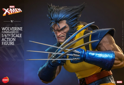 Marvel Comics HS06 Wolverine (Unmasked) 1/6th Scale Collectible Figure by Hot Toys