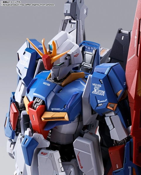 Mobile Suit Zeta Gundam Metal Build Zeta Gundam Action Figure by Bandai