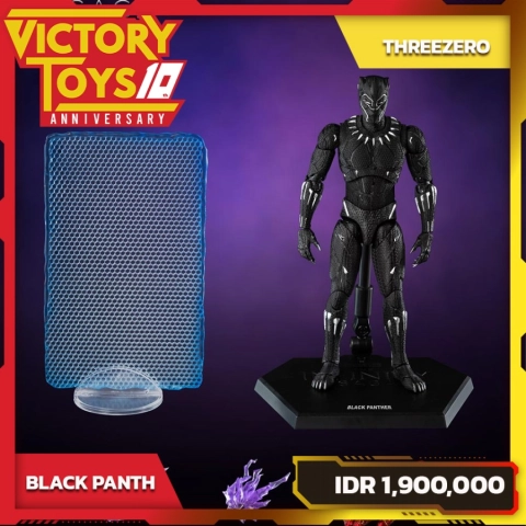 THE INFINITY SAGA DLX BLACK PANTHER 1/12 By ThreeZero